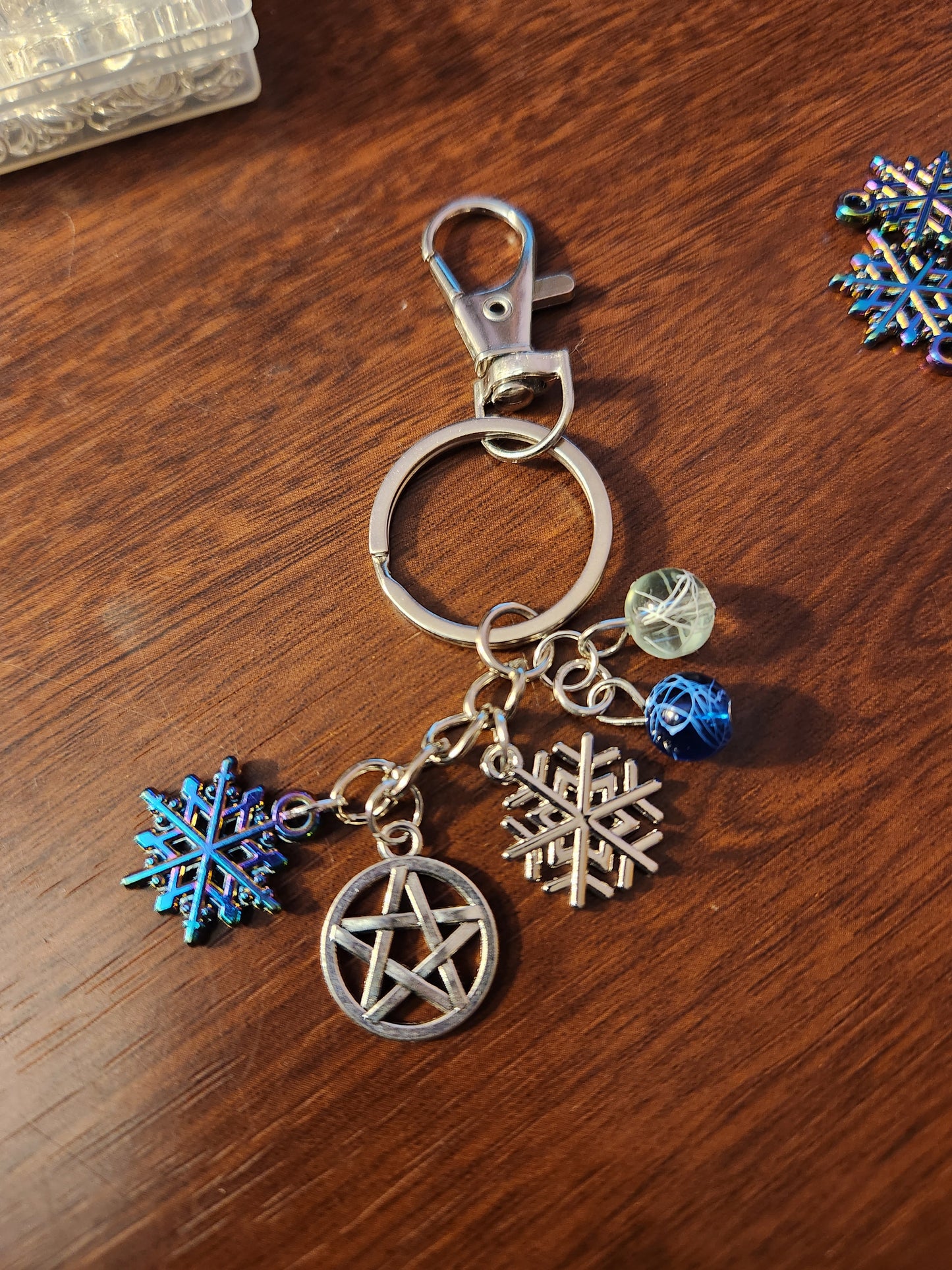 Winter Witch Keychain