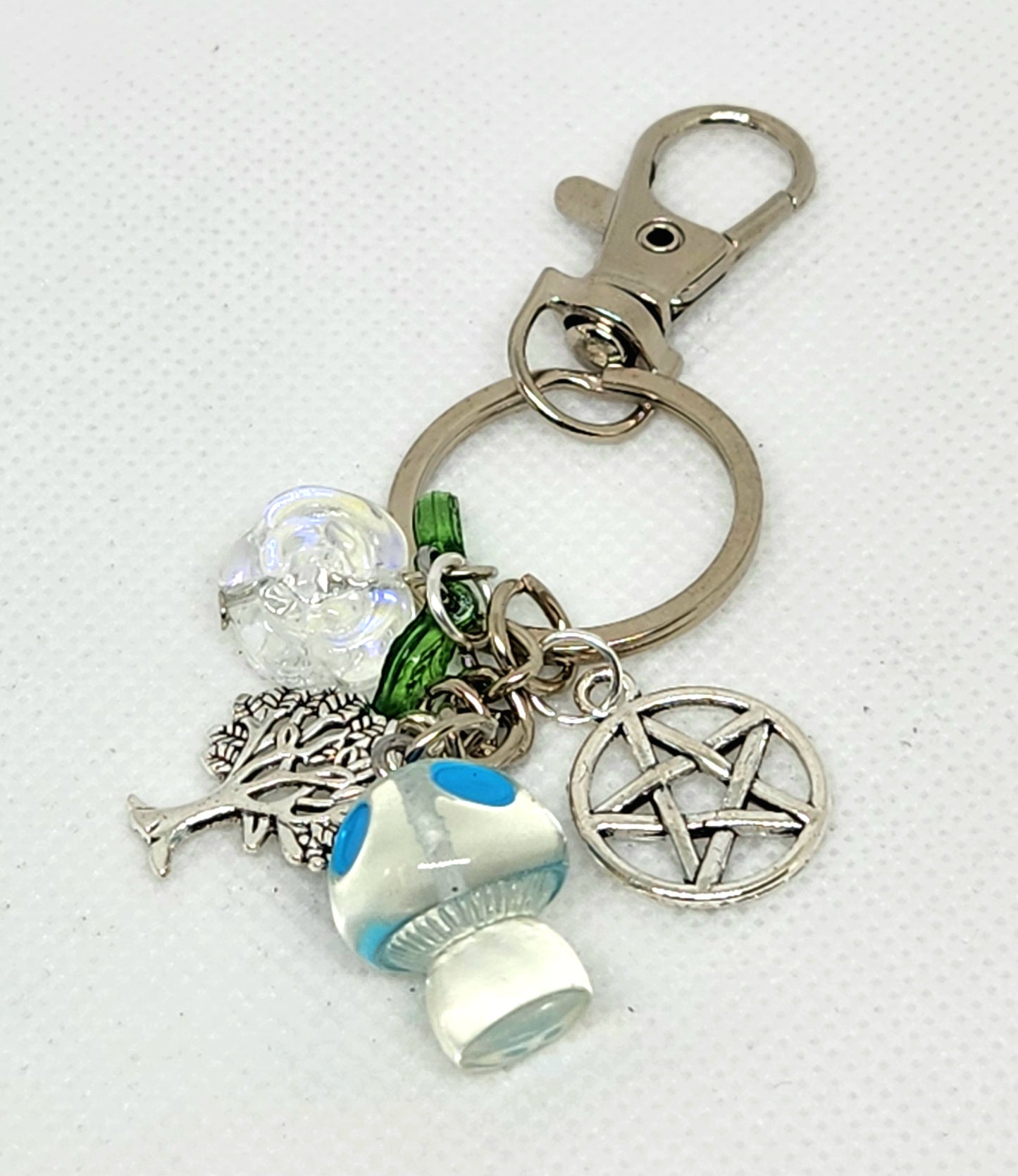 Forest Witch Keychain / Zipper Pull