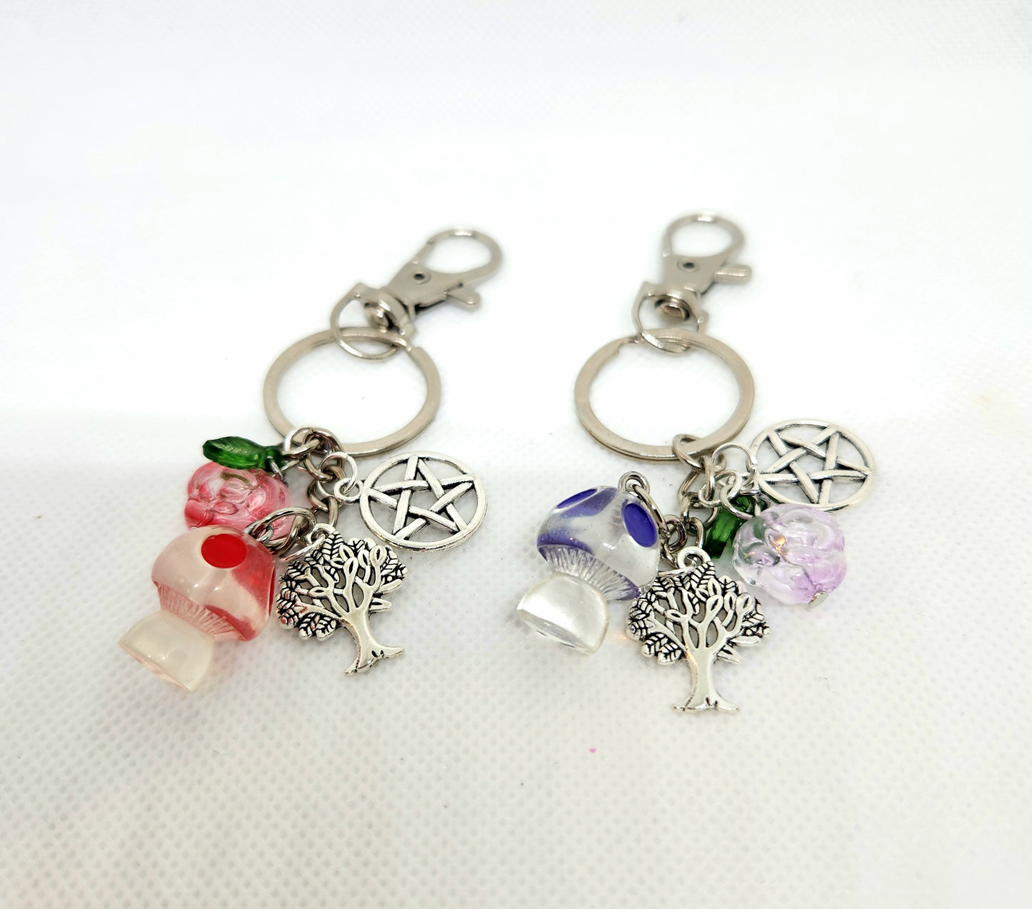 Forest Witch Keychain / Zipper Pull