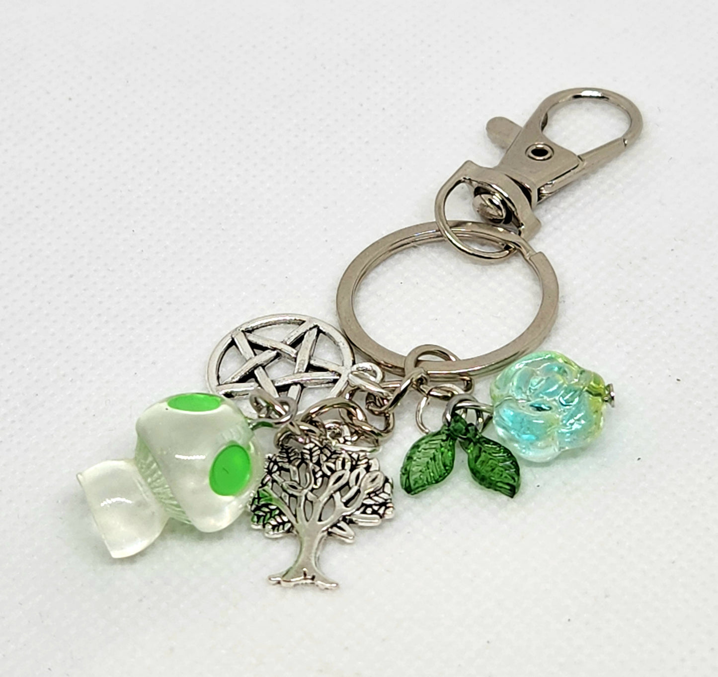 Forest Witch Keychain / Zipper Pull