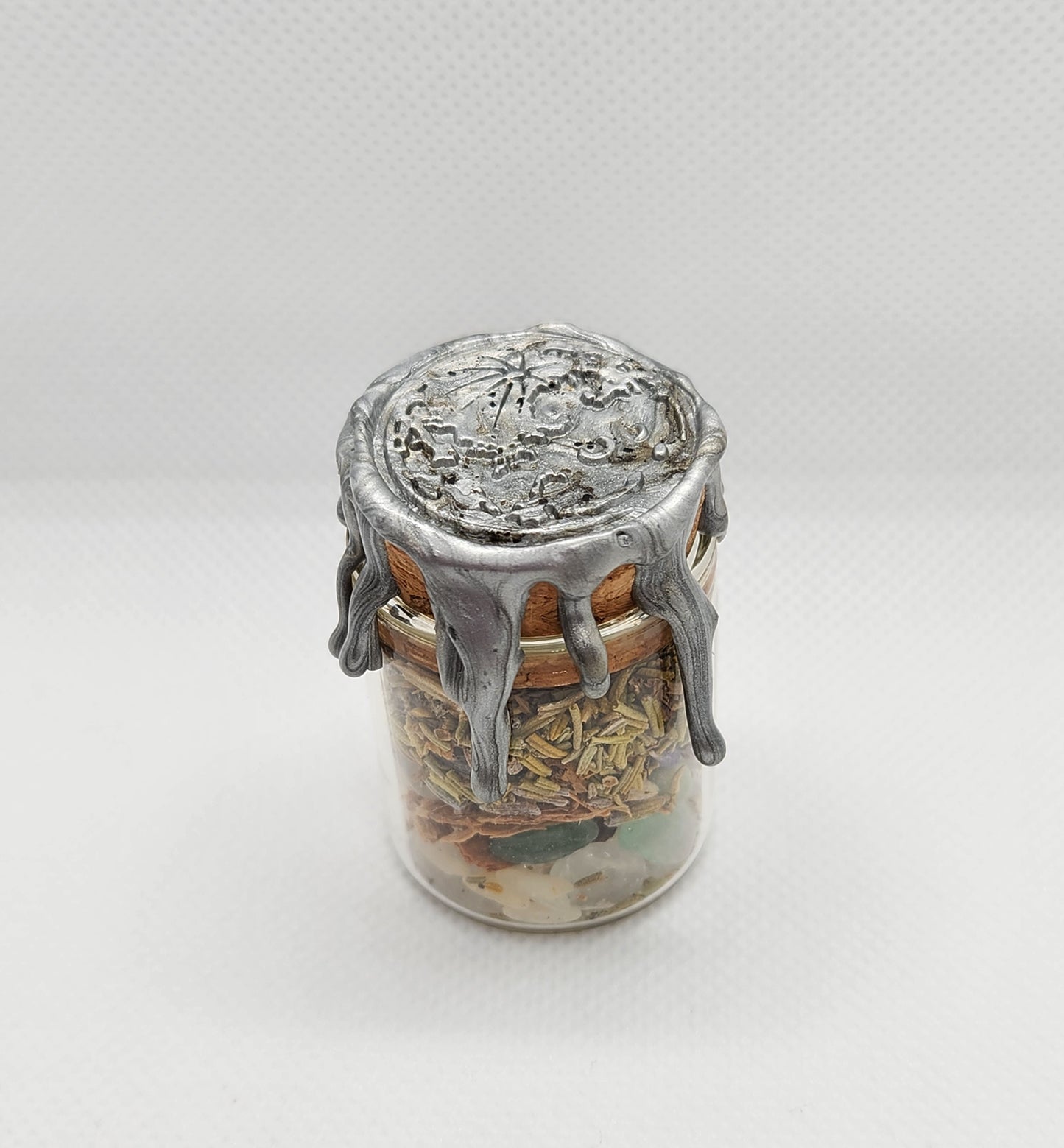 Health, Wealth, & Happiness Moon Jar