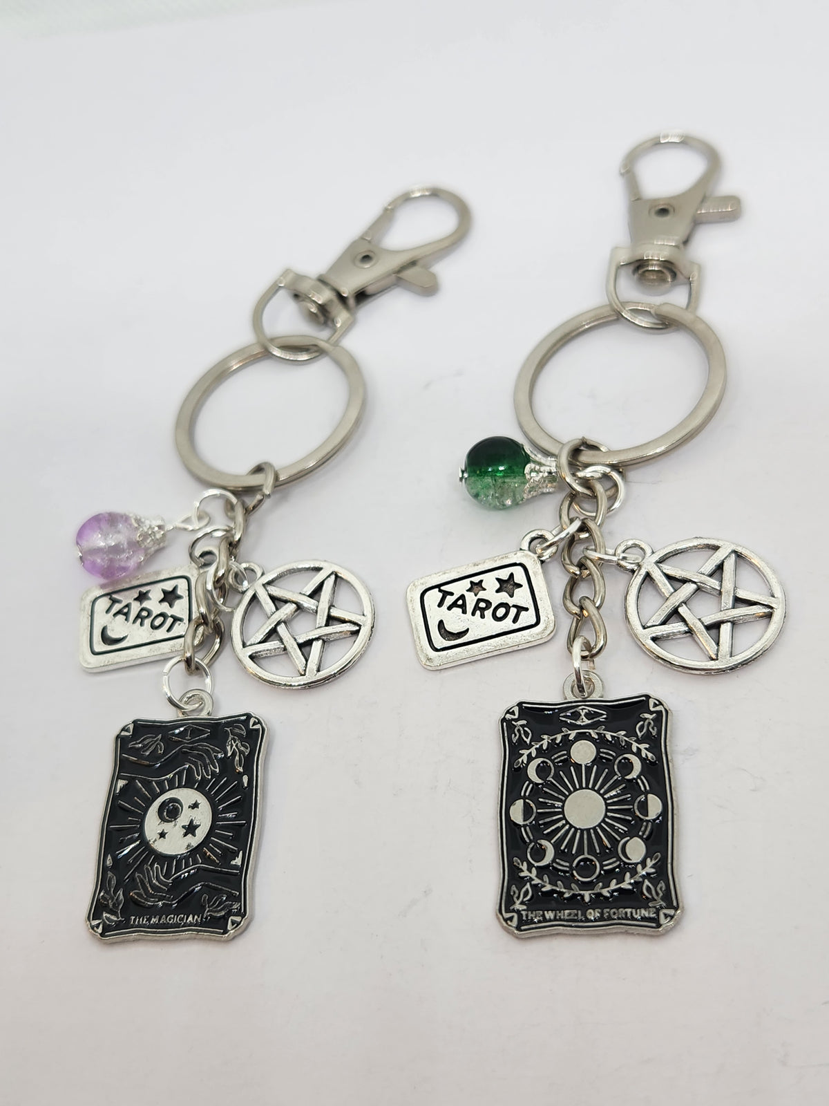 Tarot Witch Keychain