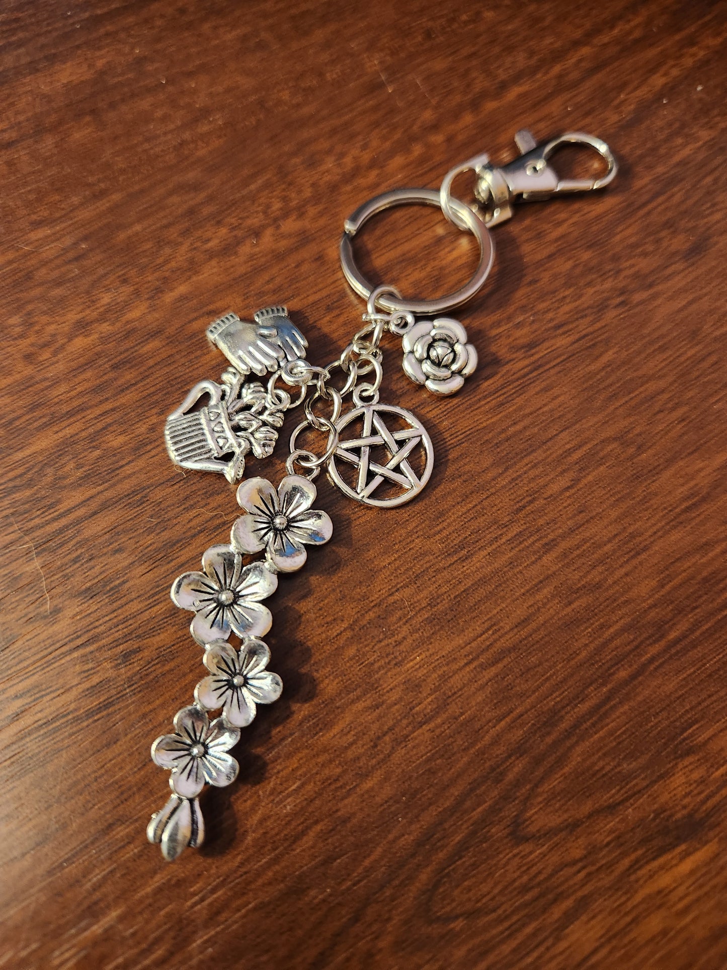 Garden Witch Keychain