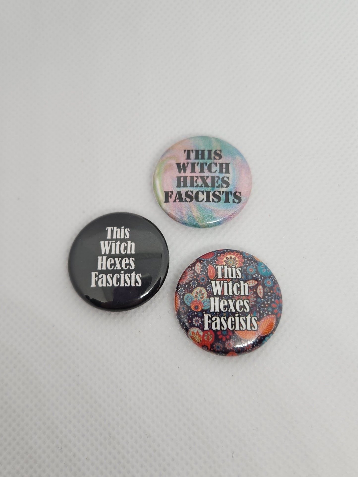 Witches For Justice Pinback Buttons