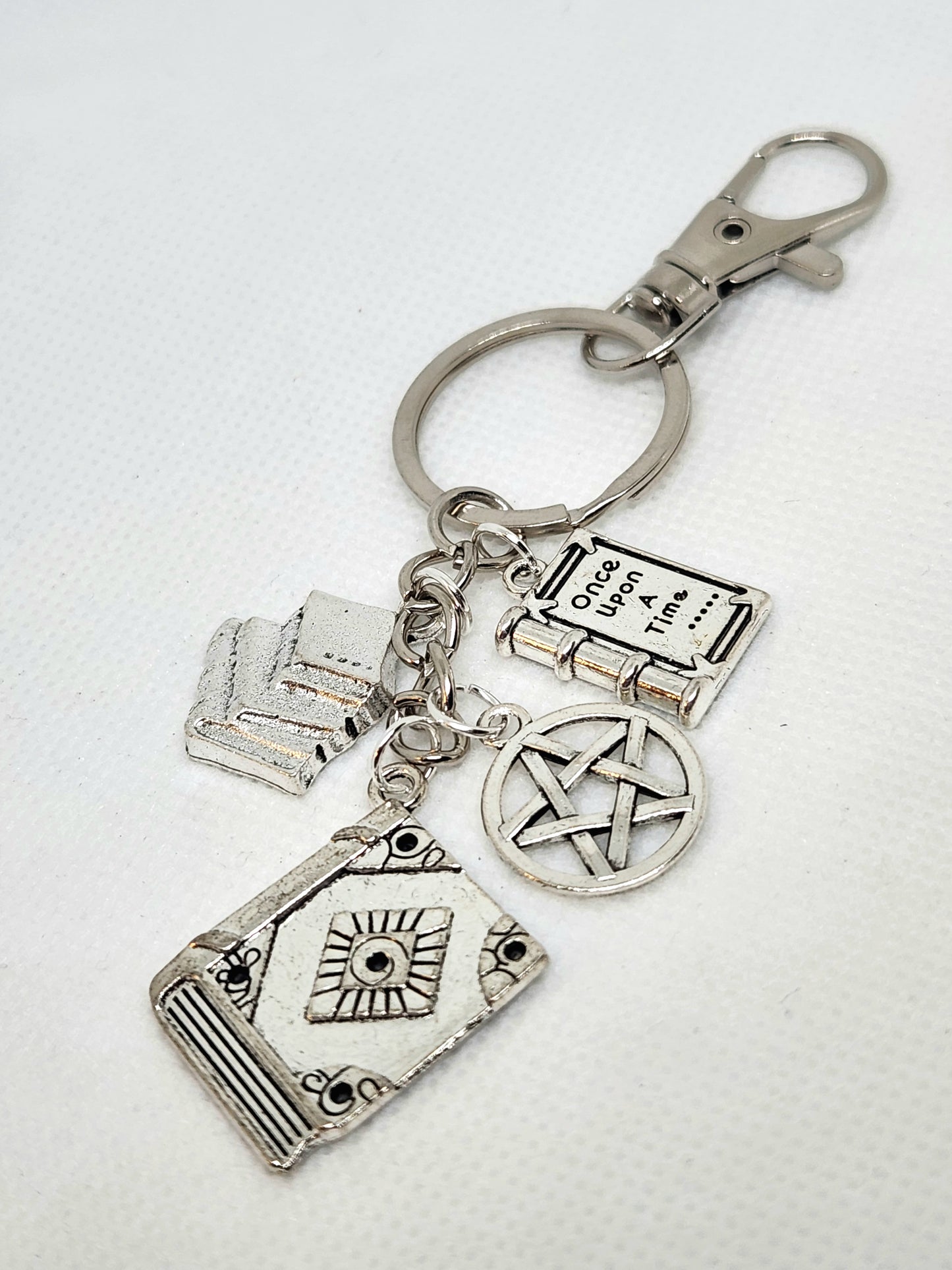 Book Witch Keychain
