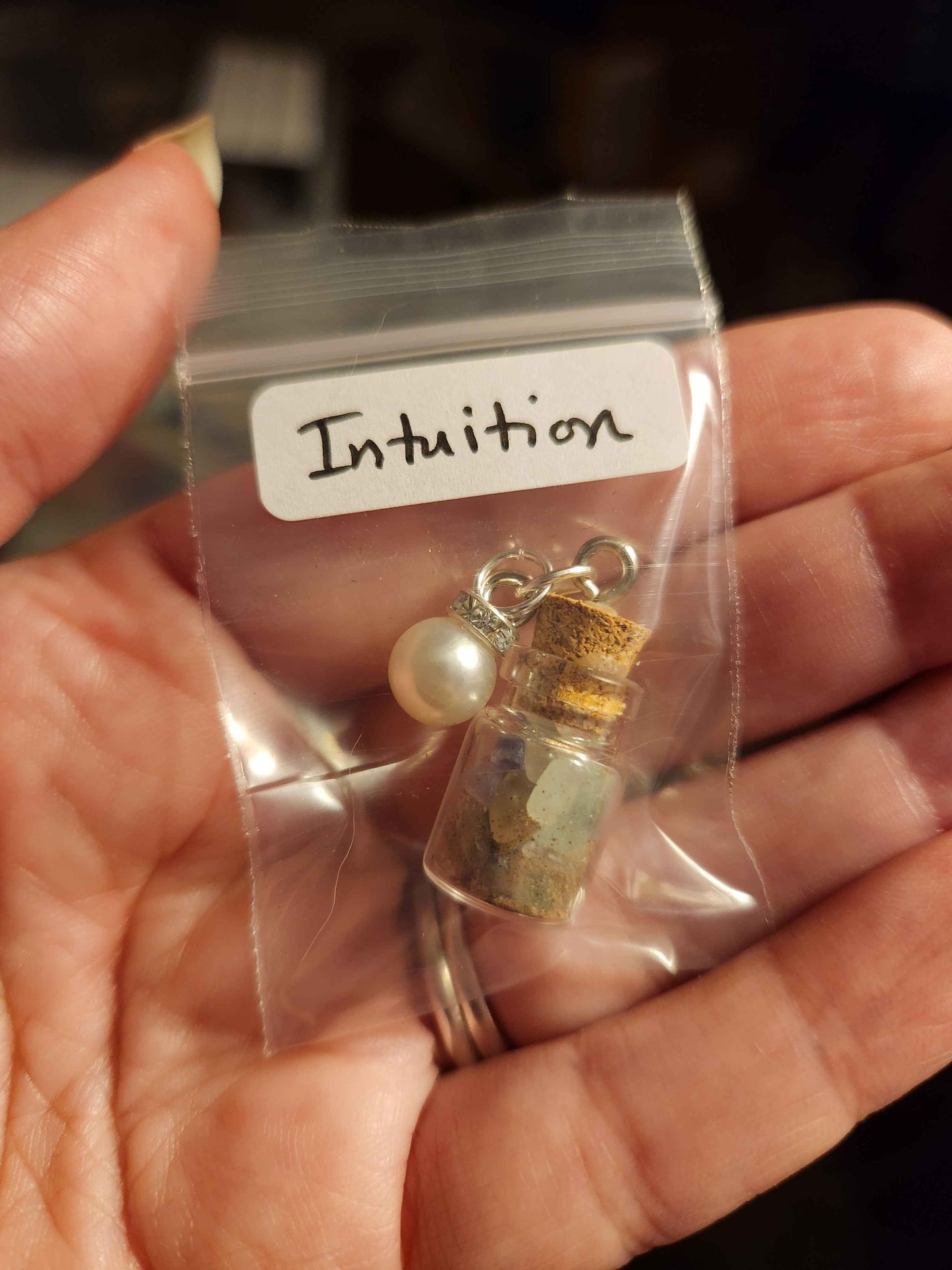 Intuition Mini Bottle Charm