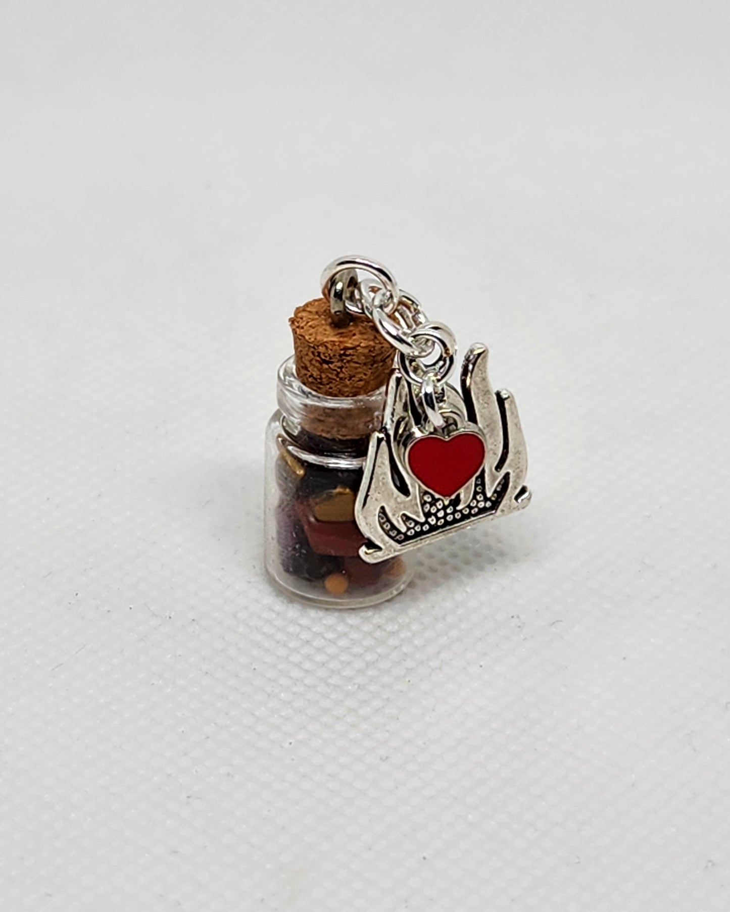 Courage Mini Bottle Charm