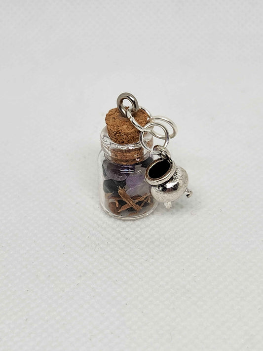 Wisdom Mini Bottle Charm