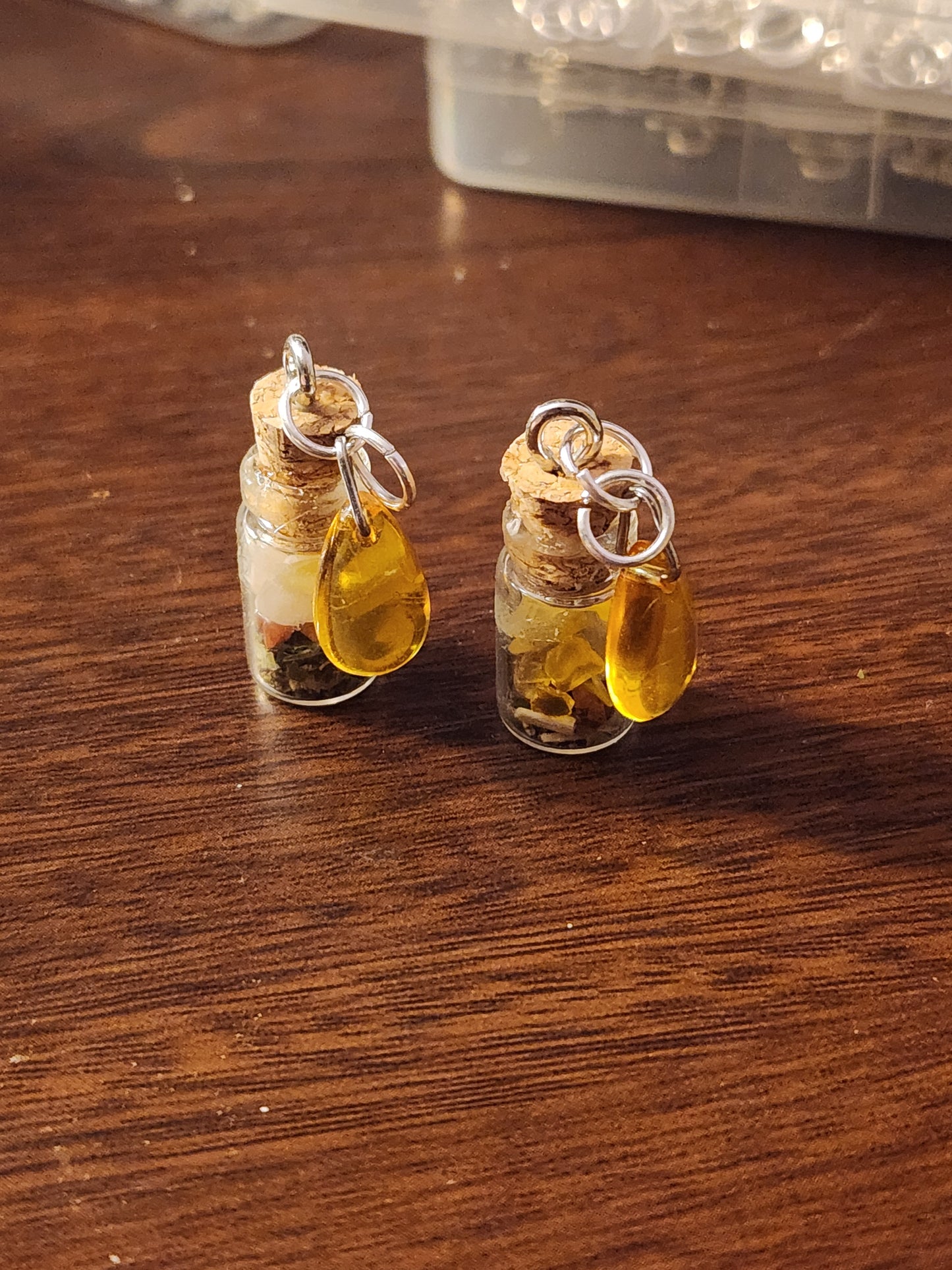 Honey Tongue Bottle Charm