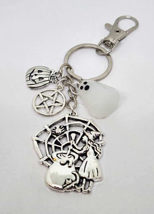 Halloween Witch Keychain