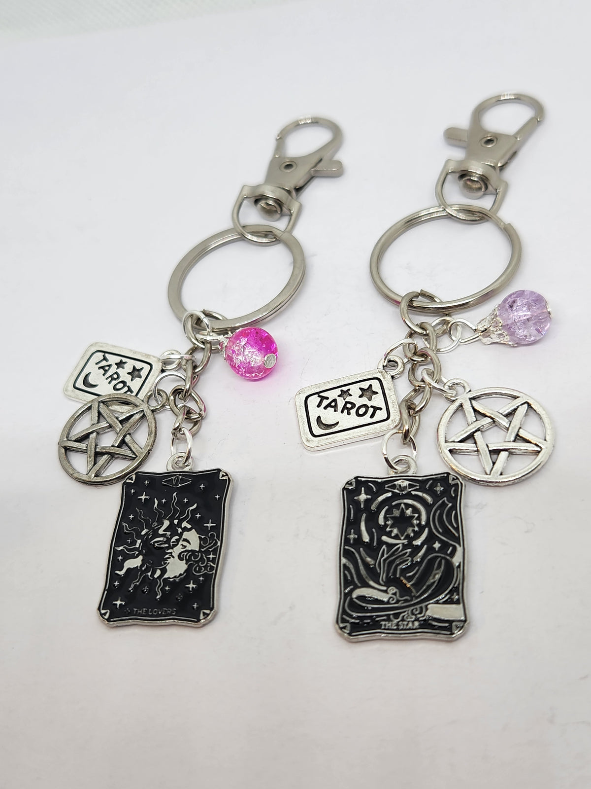 Tarot Witch Keychain