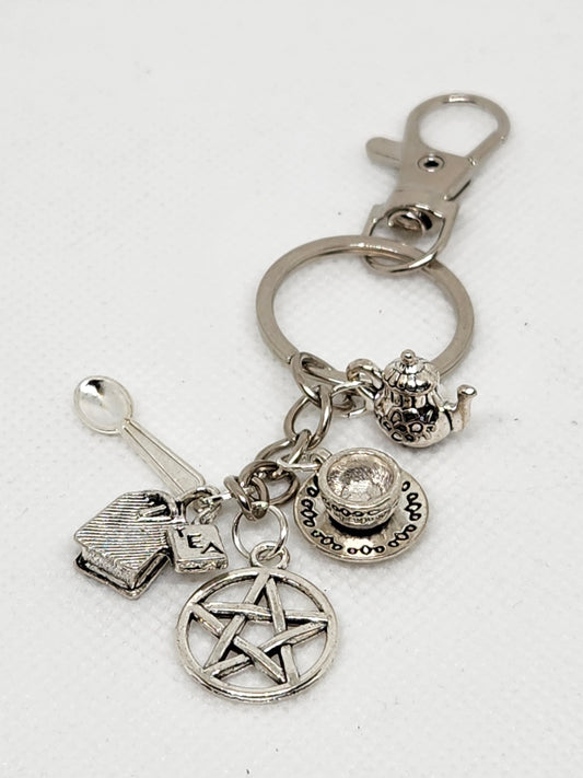 Tea Witch Keychain